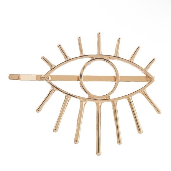 Accessories - Gold Eye Hair Pin